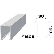 Реечный потолок «Кубообразная рейка» A160S (комплект) 