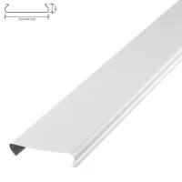 Реечный потолок OMEGA A100AT белый матовый