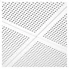 Кассетный потолок Алебс AP300*300АС/45° металлик Эконом перфорация F d=0,75