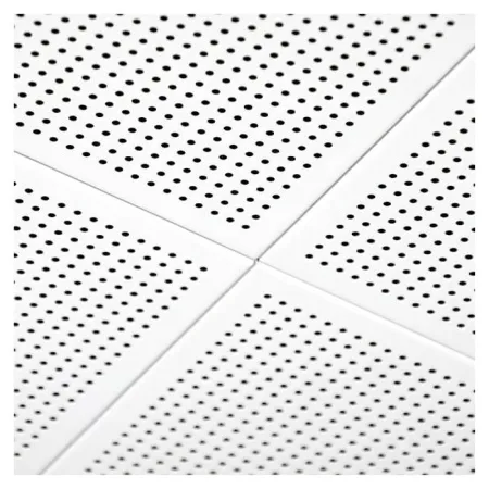Кассетный потолок Алебс AP300*300АС/45° металлик Эконом перфорация F d=0,75