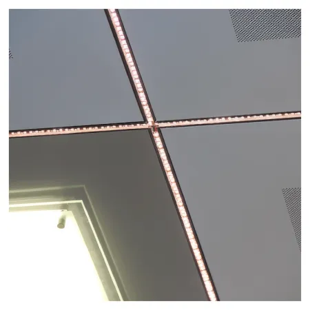 Подвесная система Албес T-15 Struna рейка поперечная высота профиля 41.5мм, длина 1200мм, белый / черный