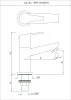 Кран для раковины Essco Aspire APR-CHR-101001M Хром