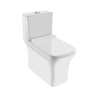 Унитаз напольный Essco Aspire AIS-WHT-101853P180SPPSM Белый с бачком