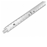 Подвесная система Албес T-24 Евро рейка несущая высота профиля 38мм, длина 3700мм, белый матовый