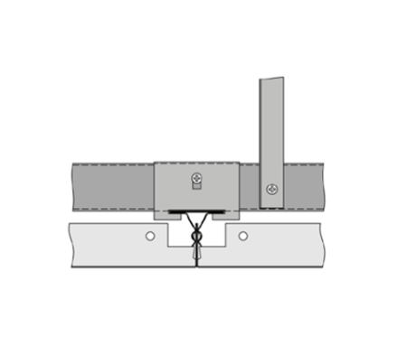 Подвесной потолок Армстронг V-Clip F Plain Bioguard белый 600x600х40мм (фаска 3 мм)