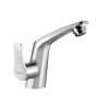 Смеситель для раковины с левосторонней ручкой управления Essco Stella STE-CHR-107123 Хром