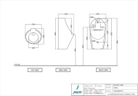 Писсуар настенный Jaquar Urinal URS-WHT-13263 Белый