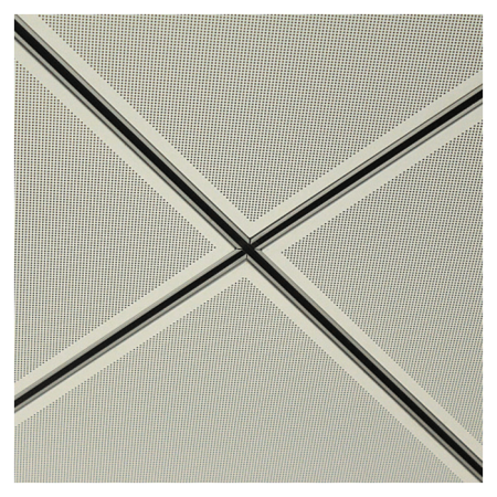 Подвесная система Албес T-15 Struna рейка несущая высота профиля 41.5мм, длина 3700мм, белый / белый